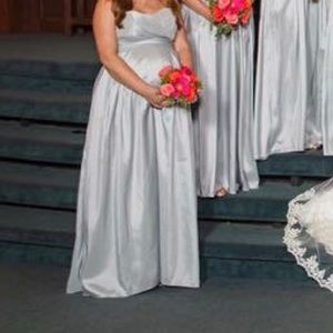 Bridesmaid dress.